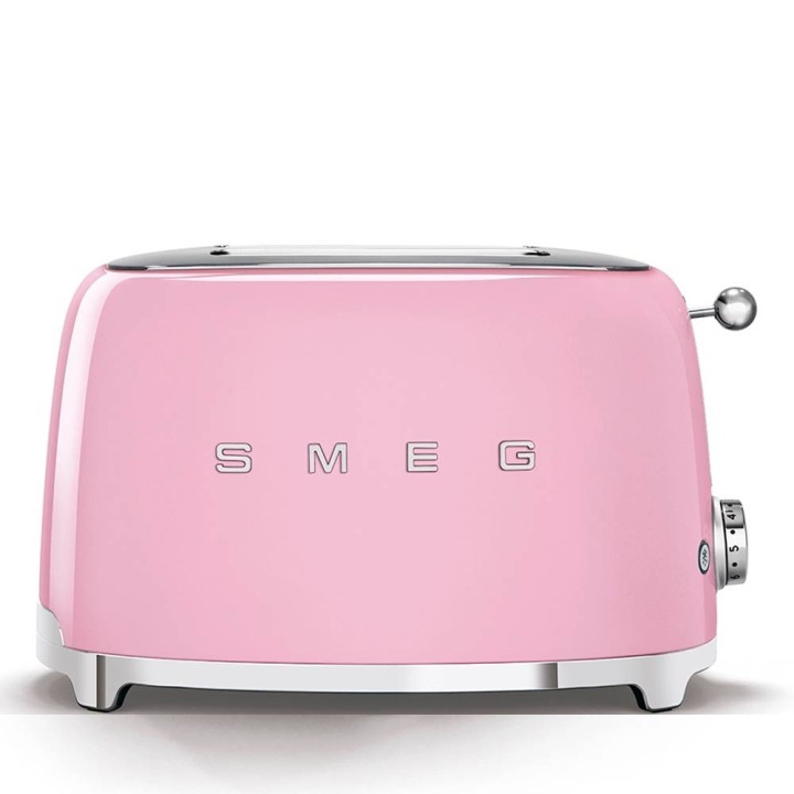 Smeg Tostapane 50's Style 2 fette rosa