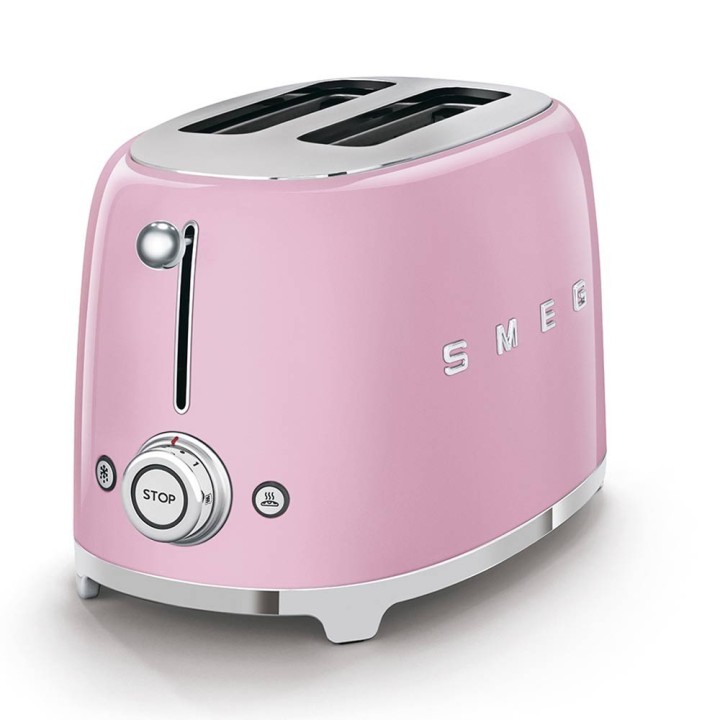 Smeg Tostapane 50's Style 2 fette rosa