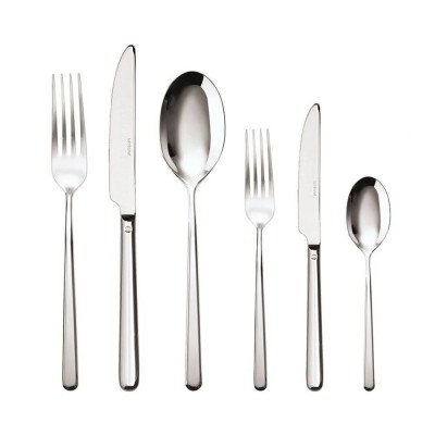 SET 36 POSATE LINEAR INOX