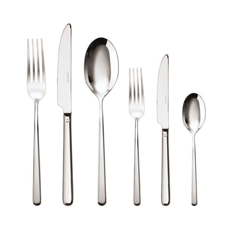 SET 36 POSATE LINEAR INOX