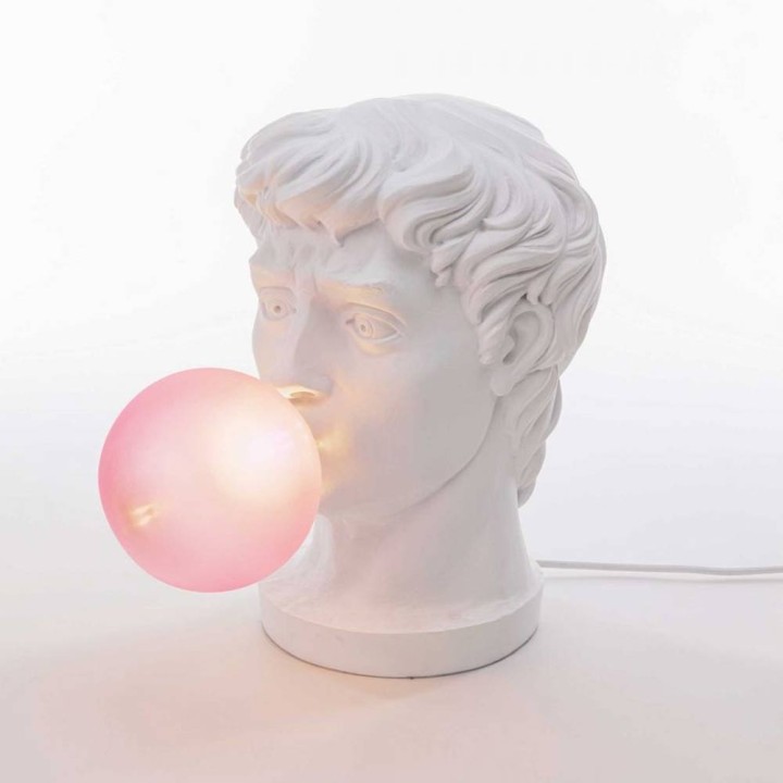 Seletti Wonder Lamp in resina alta 40,5 cm
