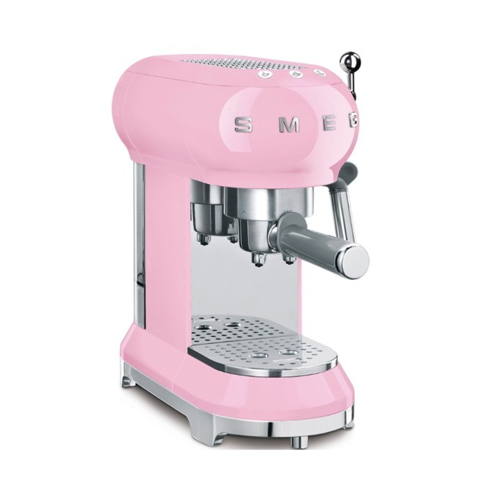 Smeg Macchina espresso 50's Style rosa