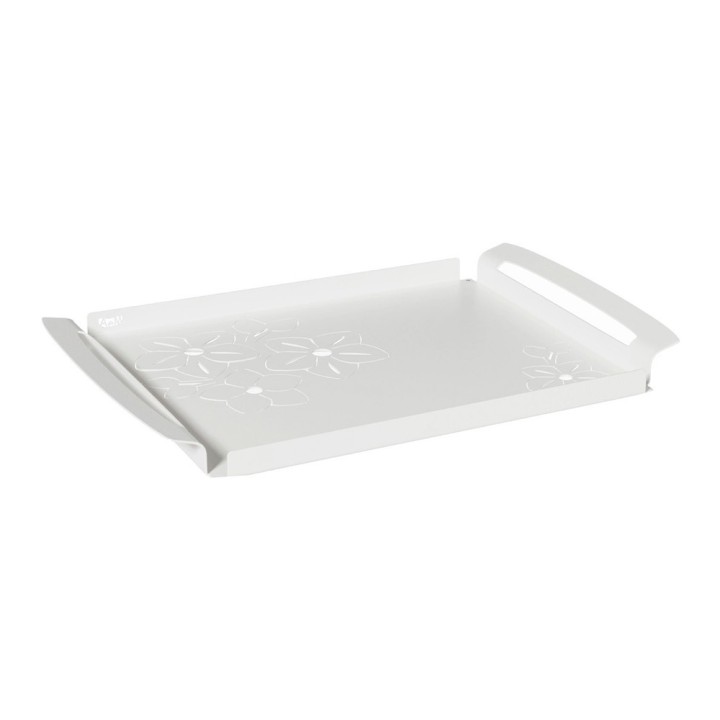 Arti e Mestieri Vassoio Fior di Loto grande 46 × 30 cm