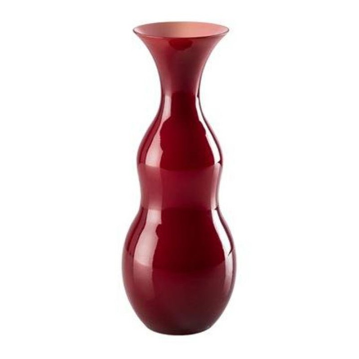 516.86 RB LA-Venini vaso Pigmenti rosso "sangue di bue" interno lattimo - Christmas Collection 2020 Candida Celiento
