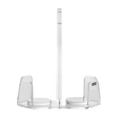 0270400-Vesta portabicchieri doppio Like Water in plexiglass trasparente Candida Celiento