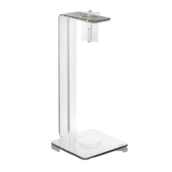 0840432S-Vesta portarotoli Like Water in plexiglass tortora e bianco Candida Celiento 0840432S-Vesta portarotoli Like Water in plexiglass tortora e bianco Candida Celiento