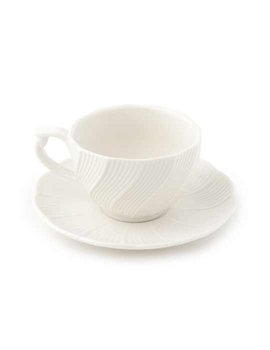 BOX 6 TAZZINE CAFFE' PORCELLANA 9X5CM