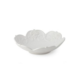 Hervit Creations Creations Ciotola a fiore bianca Ø 15 cm