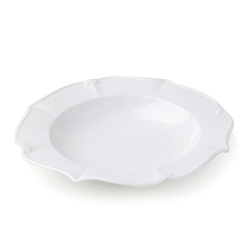 BOX 2 PIATTI FONDI PORCELLANA DIA.22CM