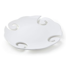 Hervit Creations Sottopiatto in porcellana bianca Ø 38 cm
