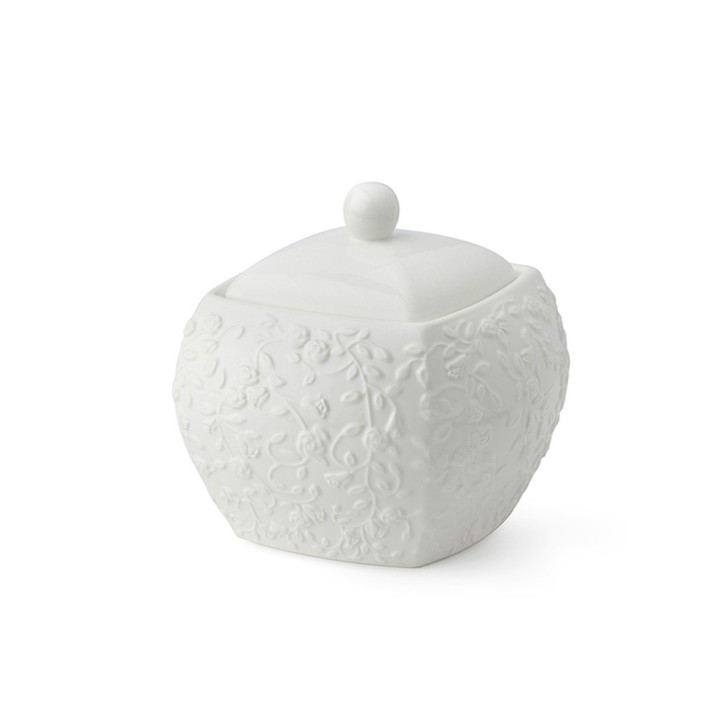 Hervit Creations Contenitore Square con coperchio 13 × 13 cm