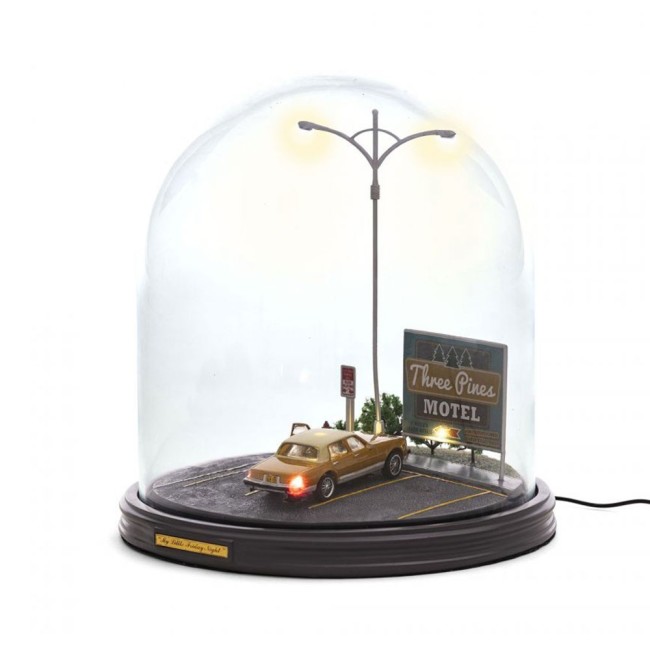 LAMPADA DA TAVOLO IN RESINA "MY LITTLE FRIDAY NIGH