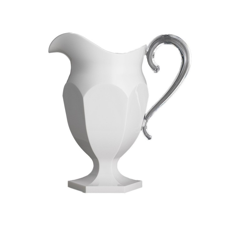 Mario Luca Giusti Brocca Roberta smalto bianco