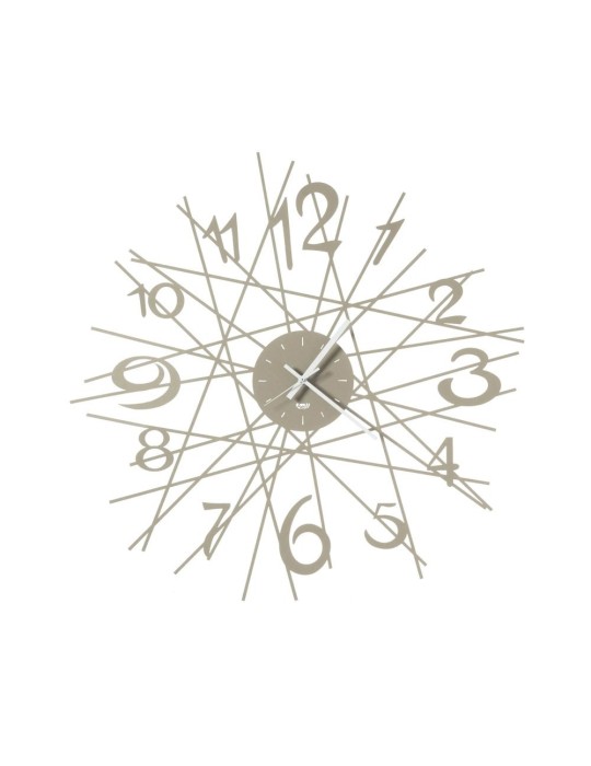 Orologio da Parete Zig Zag Arte e Mestieri Beige