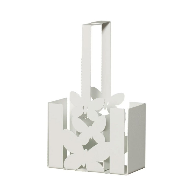Portaposate Butterfly Bianco KT Arti e Mestieri – Design Elegante in Ferro