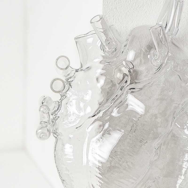 Love in Bloom Glass – Vaso a Cuore in Vetro di...