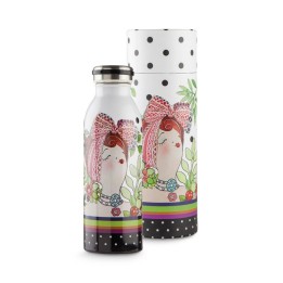 Egan Bottiglia termica Le Pupazze bianca da 500 ml