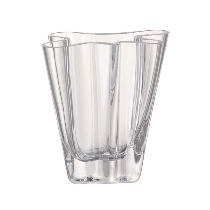 Rosenthal Vaso Flux Klar in vetro alto 14 cm