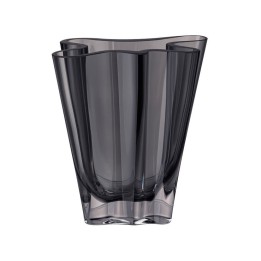 Rosenthal Vaso Flux Grau in vetro alto 20 cm