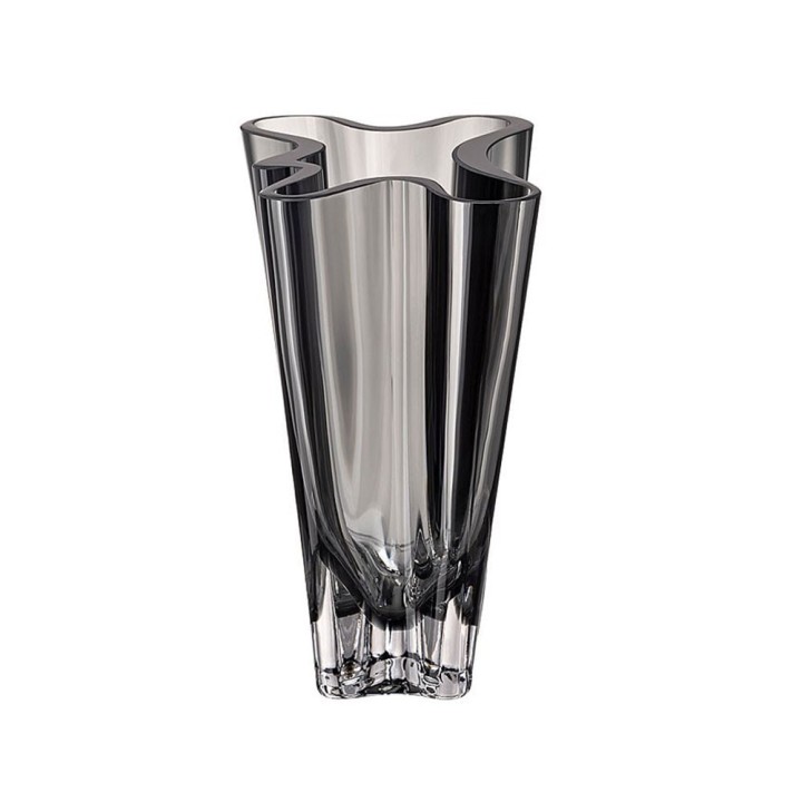 Rosenthal Vaso Flux Grau in vetro alto 20 cm