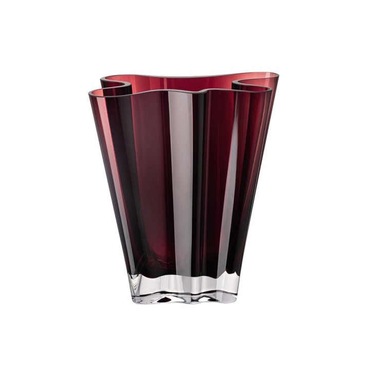 Rosenthal Vaso Flux Violett in vetro alto 14 cm