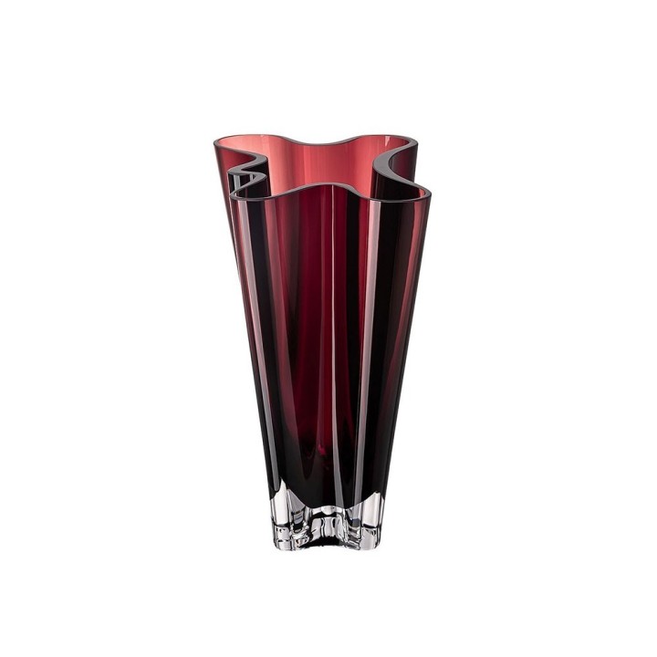 Rosenthal Vaso Flux Violett in vetro alto 14 cm