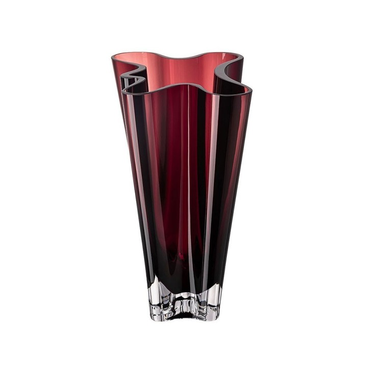 Rosenthal Vaso Flux Violett in vetro alto 26 cm
