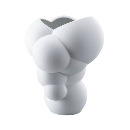 Rosenthal Vaso Skum bianco opaco alto 26 cm