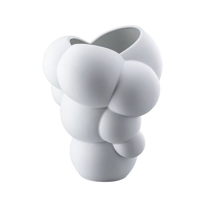 Rosenthal Vaso Skum bianco opaco alto 26 cm