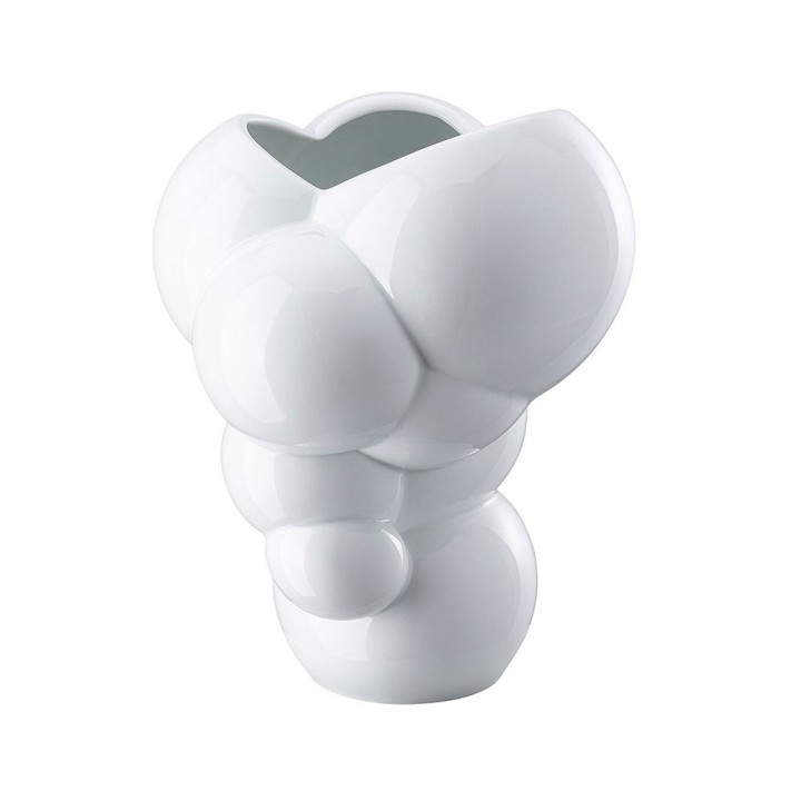 Rosenthal Vaso Skum bianco lucido alto 26 cm
