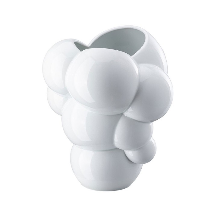 Rosenthal Vaso Skum bianco lucido alto 26 cm