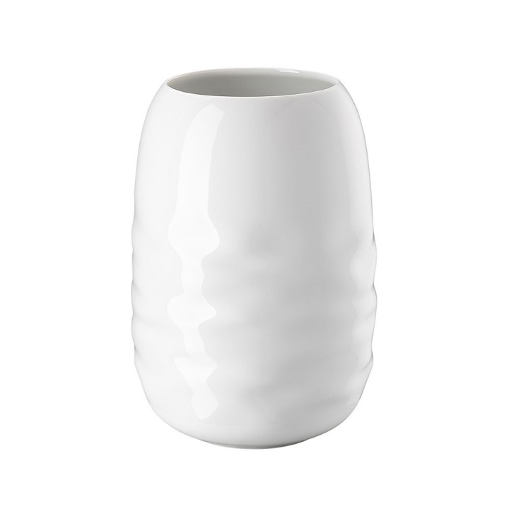 Rosenthal Vaso Vesi Waves bianco alto 20 cm