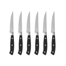 Brandani Set di 6 coltelli da bistecca inox 23 cm
