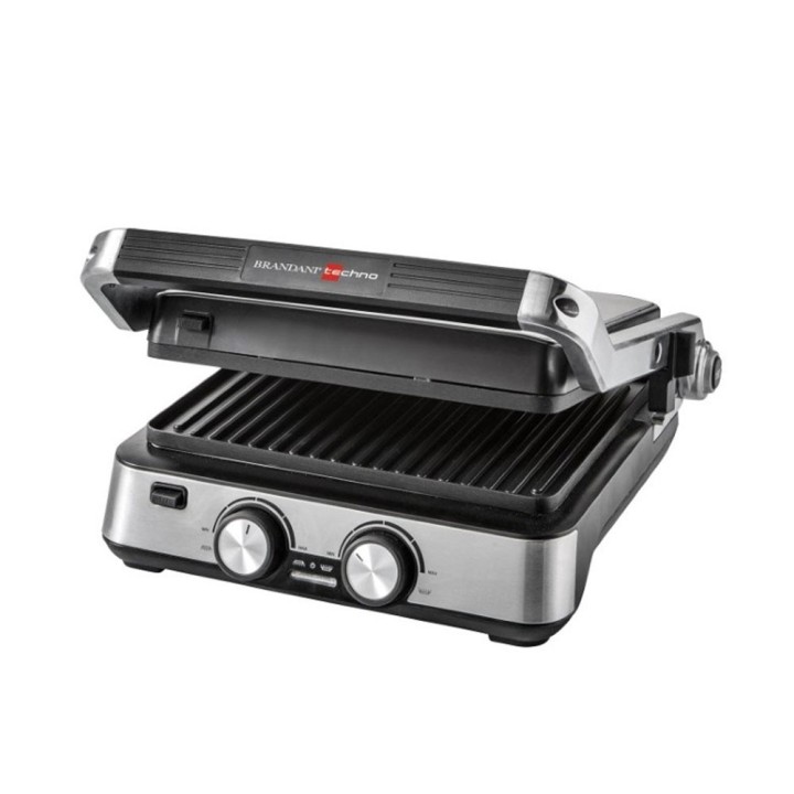 Brandani Grill elettrico apribile 180° doppia piastra