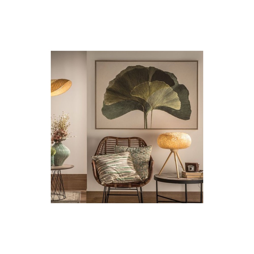 L'Oca Nera quadro con cornice con paesaggio stilizzato 72x142cm - Candida  Celiento