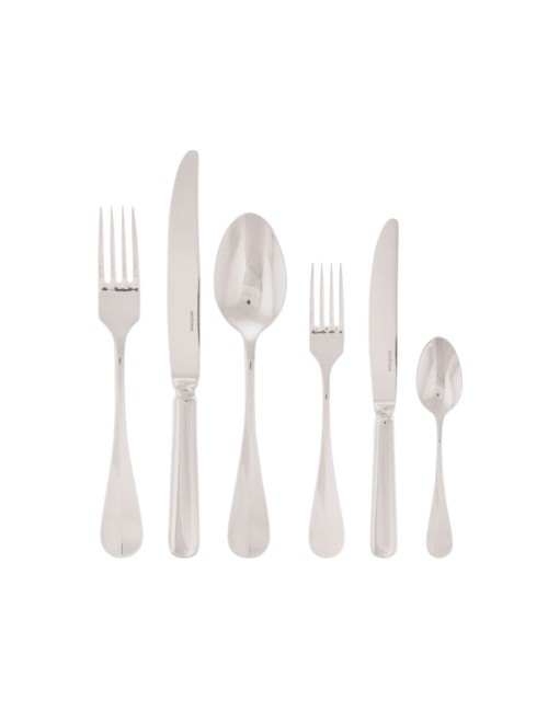 Servizio 72 Pz Monoblocco Baguette Inox