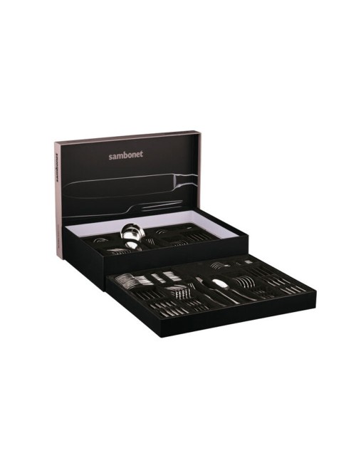 Servizio 72 Pz Monoblocco Baguette Inox