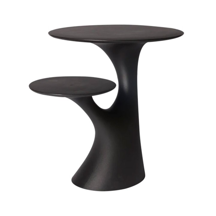 Qeeboo Tavolino Rabbit Tree nero