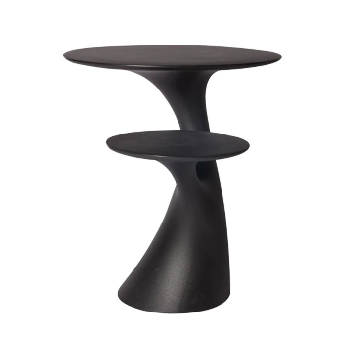 Qeeboo Tavolino Rabbit Tree nero