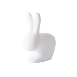 Qeeboo Sedia Rabbit Chair Baby bianca