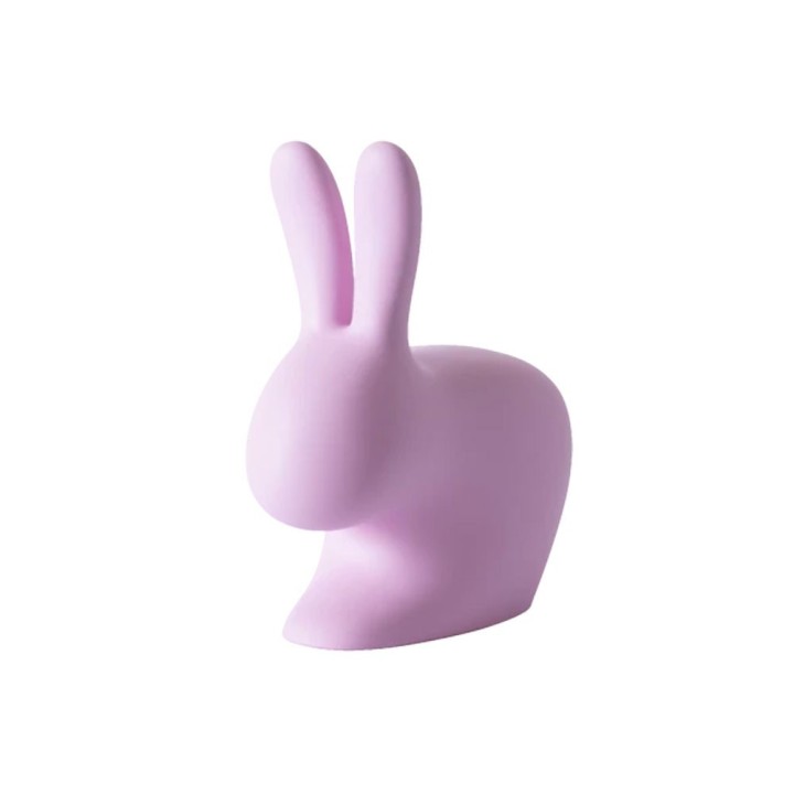 Qeeboo Sedia Rabbit Chair Baby rosa