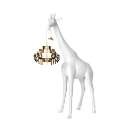 Qeeboo Giraffe in Love XS bianca alta 100 cm