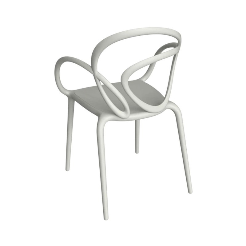 Set 2 Sedie Loop Qeeboo Bianche – Design...