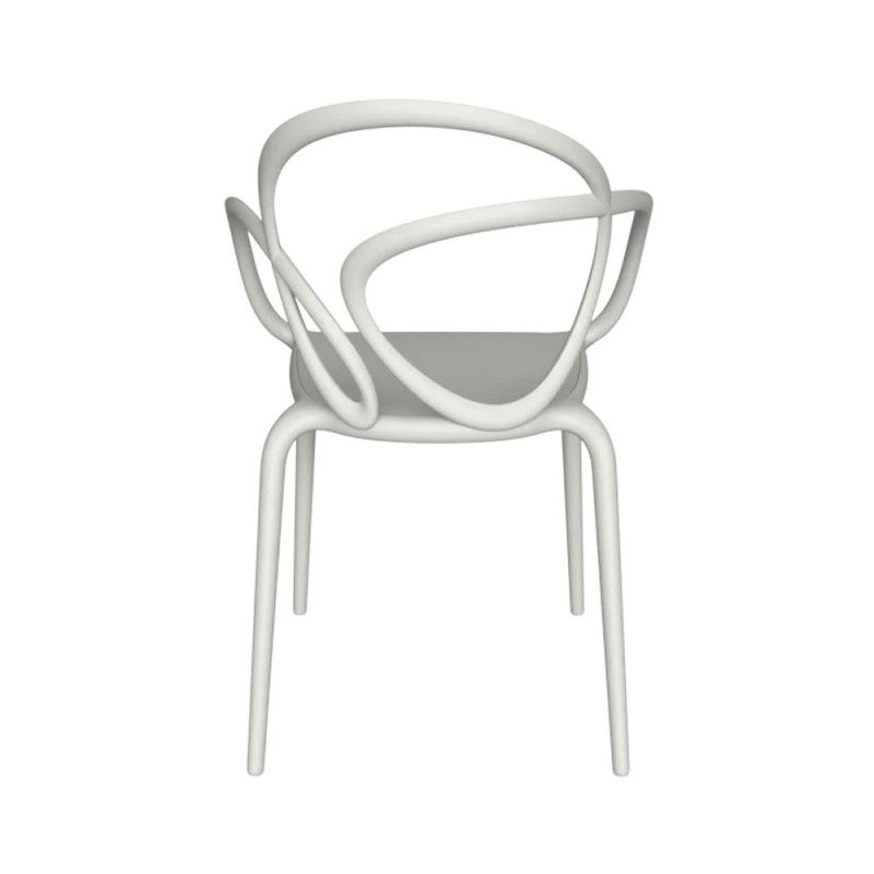 Set 2 Sedie Loop Qeeboo Bianche – Design...