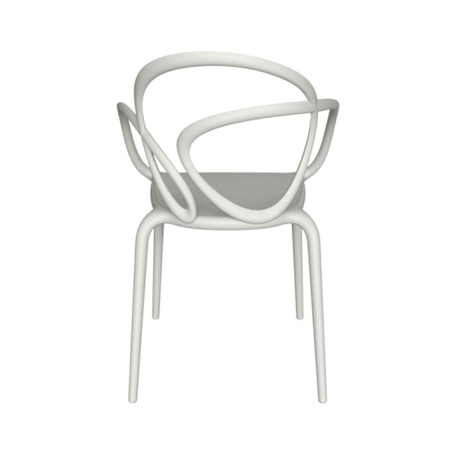 Set 2 Sedie Loop Qeeboo Bianche – Design...