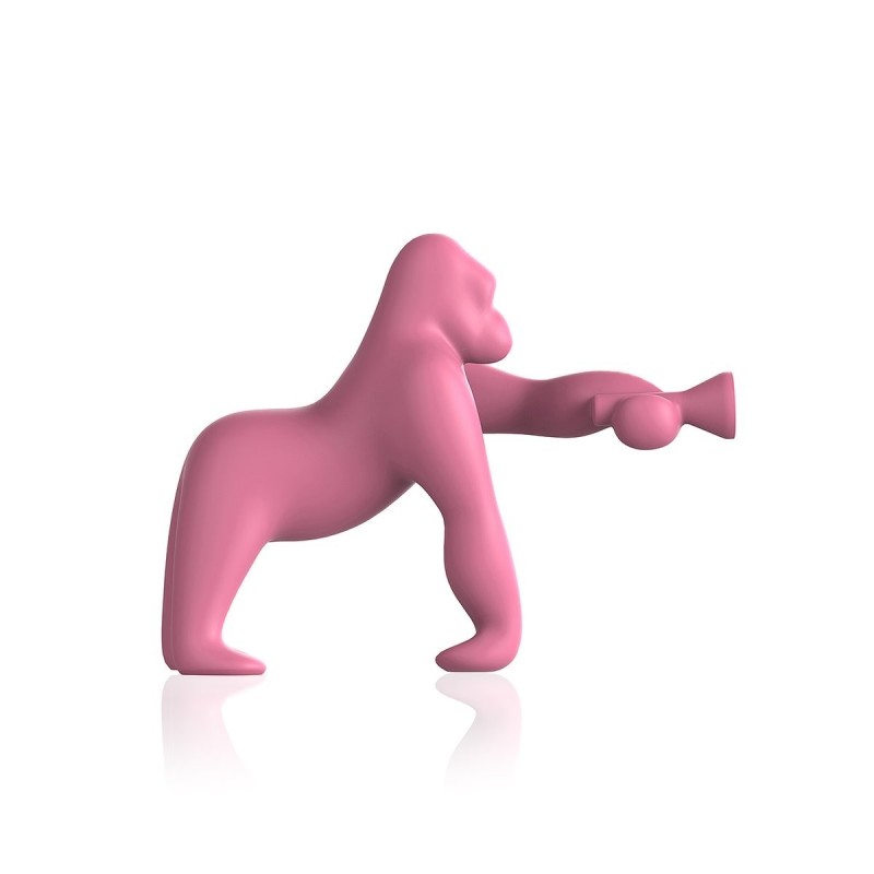 Lampada da Tavolo Kong XS Qeeboo – Design Glam Bright Pink