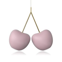 Qeeboo Cherry Lamp a sospensione rosa