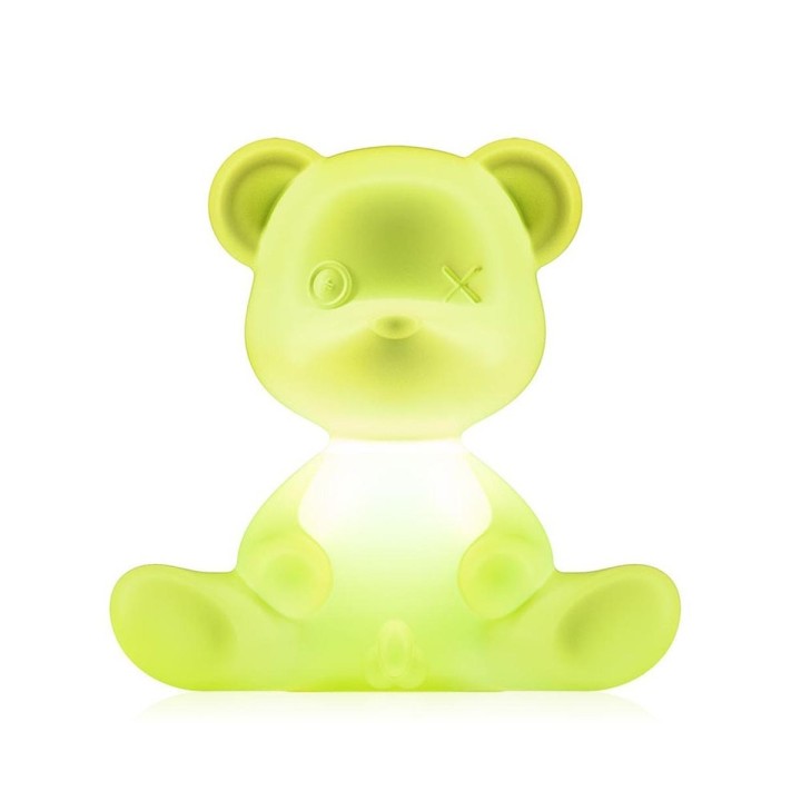Qeeboo Teddy Boy verde con cavo