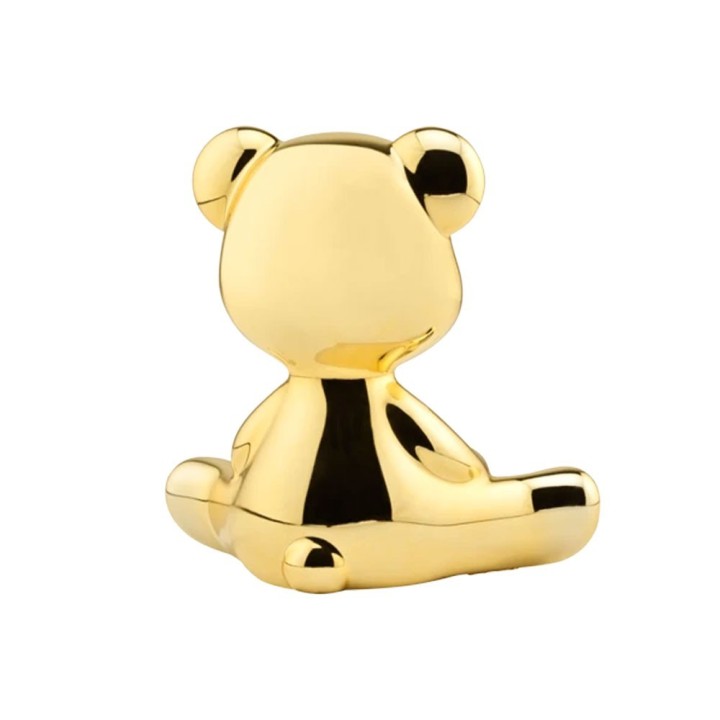 Qeeboo Teddy Boy oro metallizzato con cavo