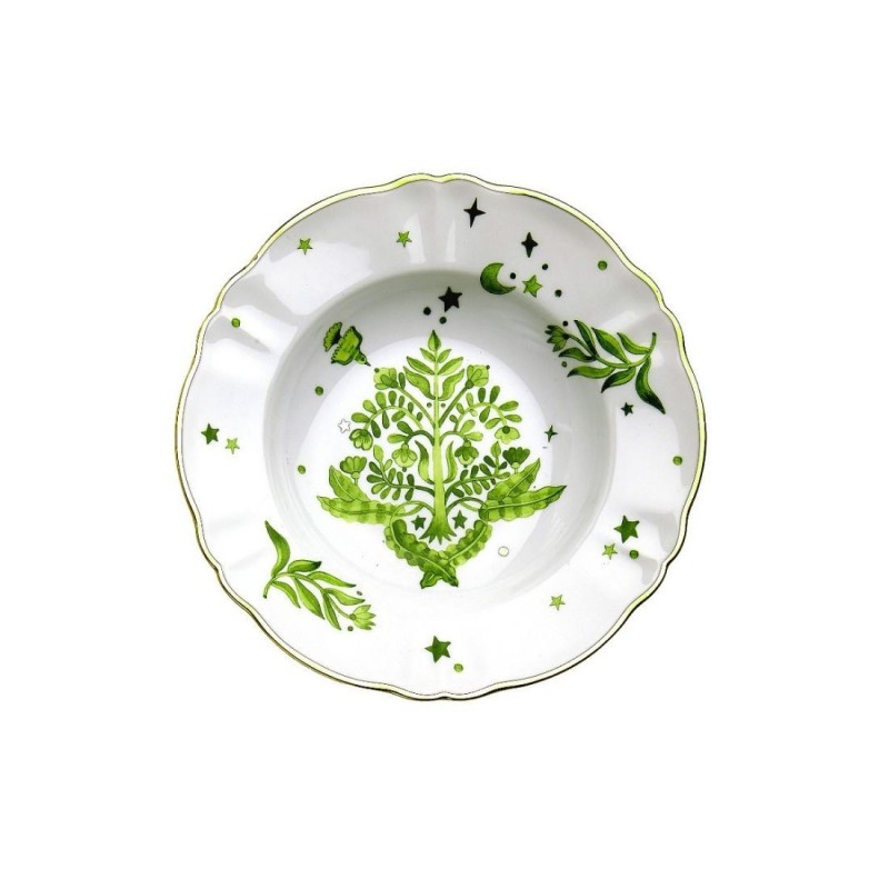 PIATTO FONDO CM.23 DEC FLOREALE